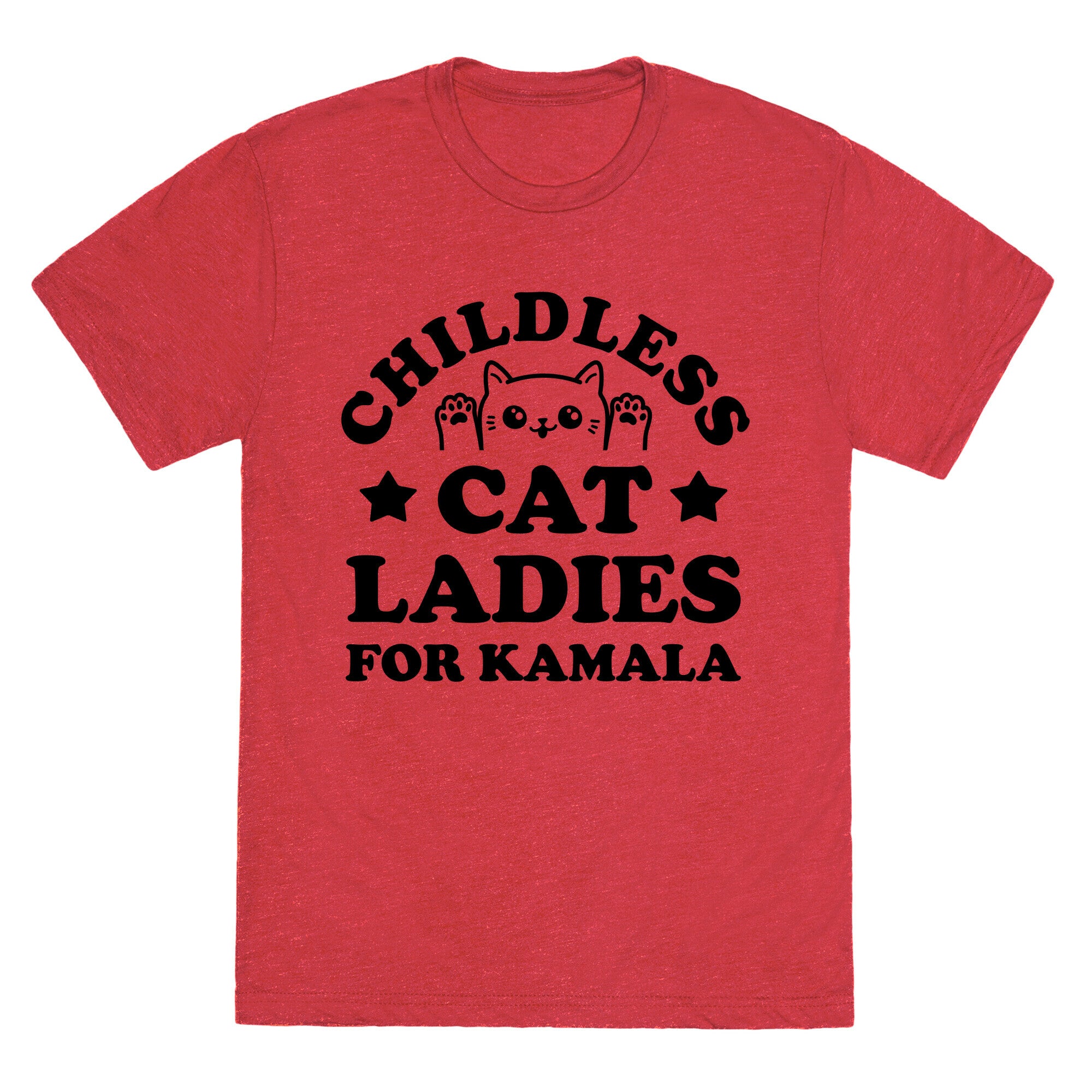 Childless Cat Ladies for Kamala Unisex Triblend Tee